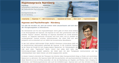 Desktop Screenshot of hypnosepraxis-nuernberg.de